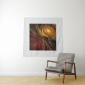 Sonnenblumen Modernes Abstraktes Kunstmuster Wandteppich (Beispiel)