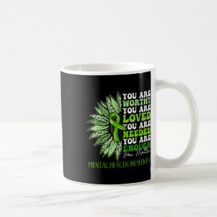 Sonnenblumen Motivierend Bewusstsein für psychisch Kaffeetasse