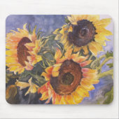Sonnenblumen Mousepad (Vorne)