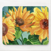 Sonnenblumen Mousepad (Vorne)