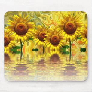 Sonnenblumen Mousepad