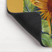 Sonnenblumen Mousepad (Ecke)