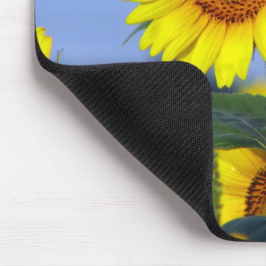 Sonnenblumen Mousepad (Ecke)
