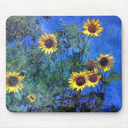 Sonnenblumen Mousepad (Vorne)