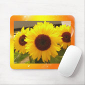 Sonnenblumen Mousepad (Mit Mouse)