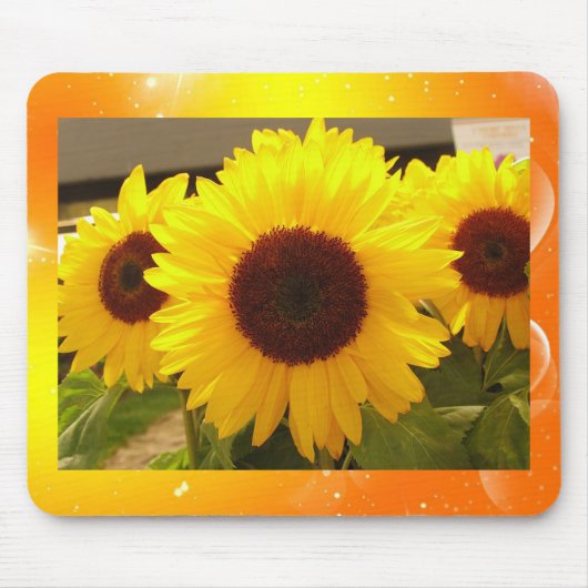 Sonnenblumen Mousepad (Vorne)