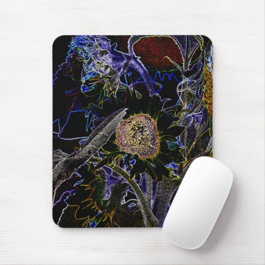 SONNENBLUMEN MOUSEPAD (Mit Mouse)