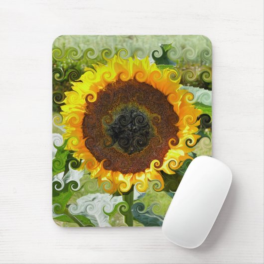 SONNENBLUMEN MOUSEPAD (Mit Mouse)
