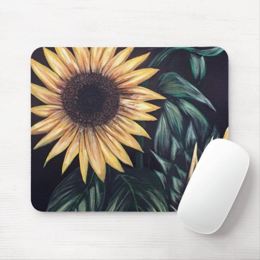 Sonnenblumen Mousepad (Mit Mouse)