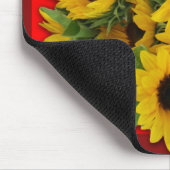 Sonnenblumen mousepad (Ecke)