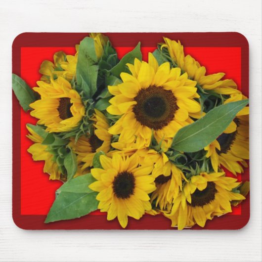 Sonnenblumen mousepad (Vorne)