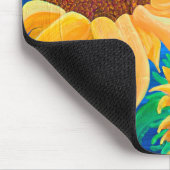 Sonnenblumen Mousepad (Ecke)