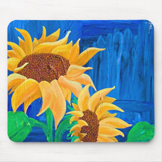 Sonnenblumen Mousepad (Vorne)