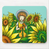 Sonnenblumen Mousepad (Vorne)