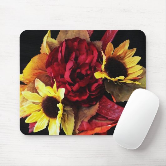 Sonnenblumen Mousepad (Mit Mouse)