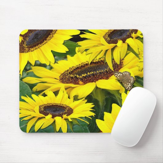 SONNENBLUMEN ~ Mousepad (Mit Mouse)