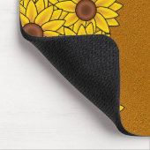 Sonnenblumen mousepad, fertigen besonders an mousepad (Ecke)