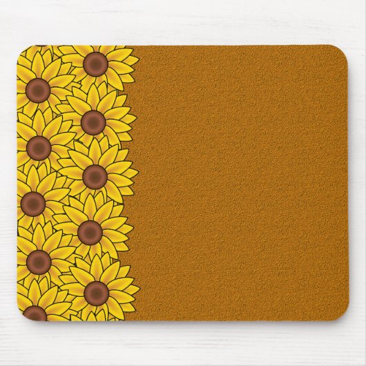 Sonnenblumen mousepad, fertigen besonders an mousepad (Vorne)