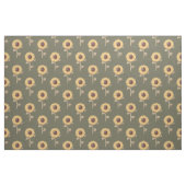 Sonnenblumen-Muster Primitive Blumenprint Stoff (Fat Quarter (45,7 x 55,9 cm))
