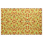 Sonnenblumen Muster Stoff (Yard (91,4 cm))