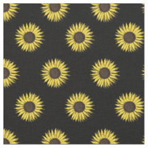 Sonnenblumen-Musterstoff