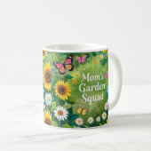 Sonnenblumen Muttergarten-Platz Kaffeetasse (VorderseiteRechts)
