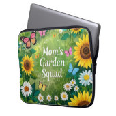 Sonnenblumen Muttergarten-Platz Laptopschutzhülle (Vorderseite Links)