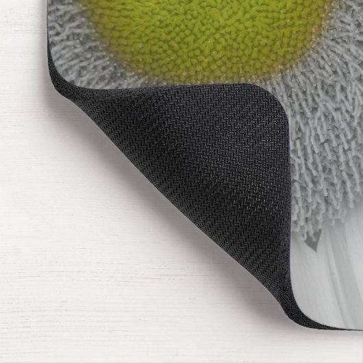 Sonnenblumen Nah Schwarz-Weiß-Mousepad Mousepad (Ecke)