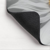 Sonnenblumen Nah Schwarz-weiße Mousepad (Ecke)