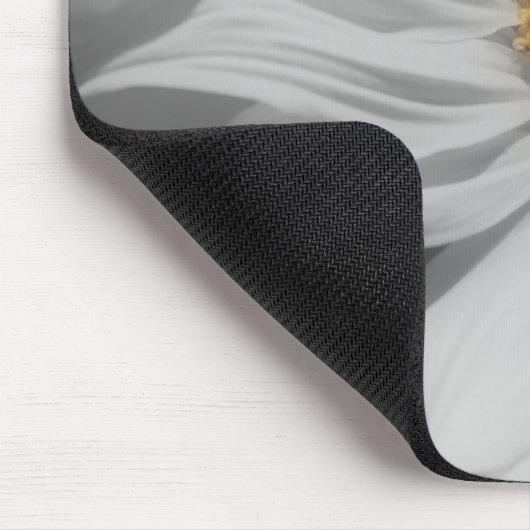 Sonnenblumen Nah Schwarz-weiße Mousepad (Ecke)