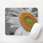 Sonnenblumen Nah Schwarz-weiße Mousepad (Mit Mouse)