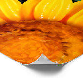 Sonnenblumen nahtlos Muster. Hintergrund mit gelb Poster (Ecke)