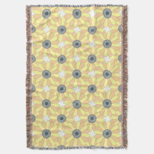 Sonnenblumen nahtlose Blumenmuster Decke