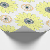 Sonnenblumen nahtloses Muster Geschenkpapier (Ecke)