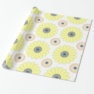 Sonnenblumen nahtloses Muster Geschenkpapier