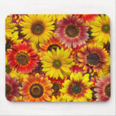 Sonnenblumen Nahtloses Muster Mousepad (Vorne)