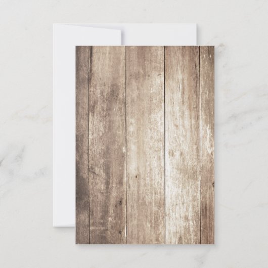 Sonnenblumen Navy Ribbon Spitze Rustikale Barn Hol RSVP Karte (Rückseite)