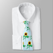 Sonnenblumen Neck Tie - Ihre Farben Krawatte (Gebunden)