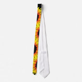 Sonnenblumen Neck Tie Summer Design Krawatte (Rückseite)