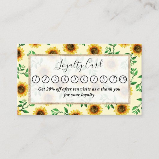 Sonnenblumen Neon Pastellgelbe Gelbe Sonnenblumen Treuekarte (Vorderseite)