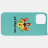 Sonnenblumen nicht Sonnenblumen Hühnchen heute Case-Mate iPhone Hülle (Rückseite (Horizontal))