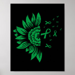 Sonnenblumen-Nierenkrankheit Psychische Gesundheit Poster