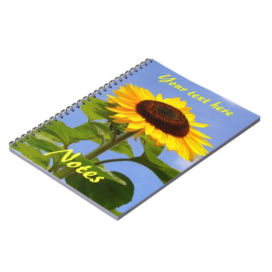 Sonnenblumen ~ Note Book Notizblock (Linke Seite)