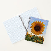 Sonnenblumen-Notebook | Inspiration blühen Notizblock (Innenseite)
