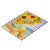 Sonnenblumen-Notebook Notizblock (Linke Seite)