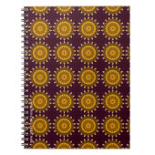 Sonnenblumen-Notebook Notizblock (Vorderseite)