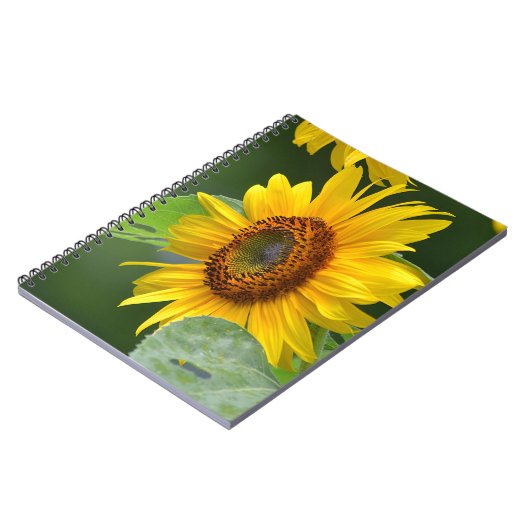 Sonnenblumen-Notebook Notizblock (Linke Seite)