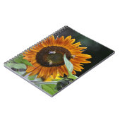 Sonnenblumen-Notebook Notizblock (Linke Seite)