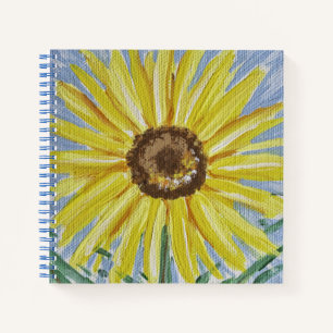 Sonnenblumen-Notebook Notizblock