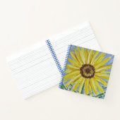 Sonnenblumen-Notebook Notizblock (Innenseite)
